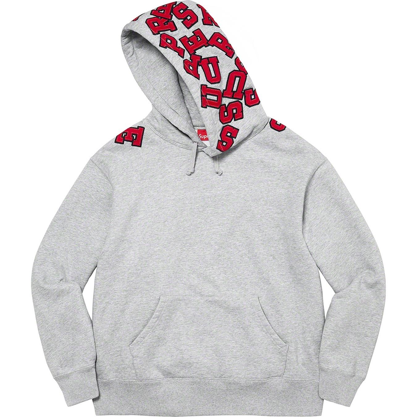 Scattered Appliqué Hooded Sweatshirt view 5